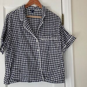 Gap linen pajama top